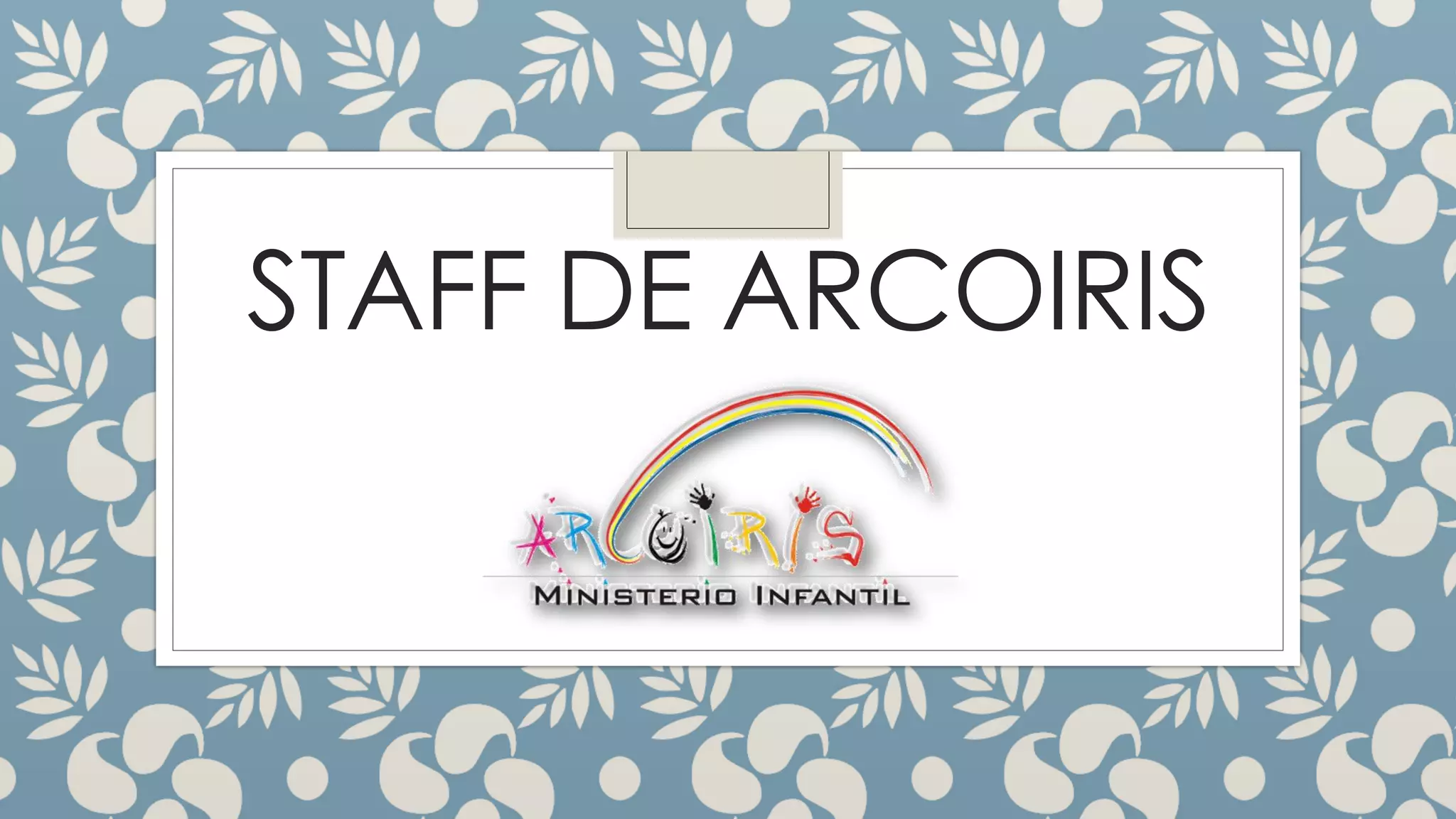 STAFF DE ARCOIRIS