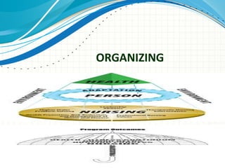 ORGANIZING

 