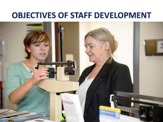 OBJECTIVES OF STAFF DEVELOPMENT
 