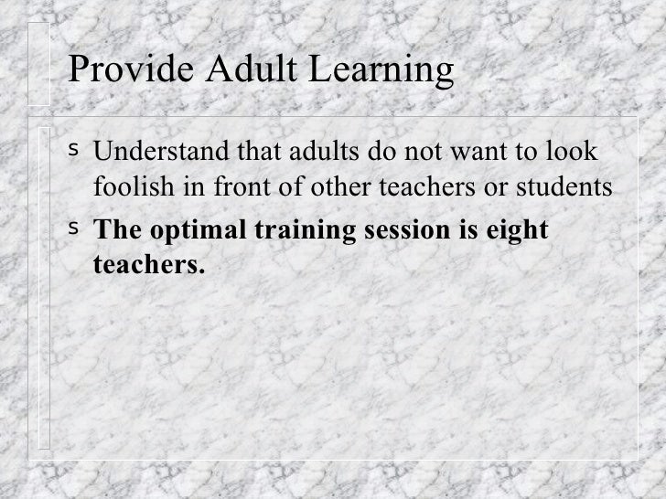 Dissertation on staff development