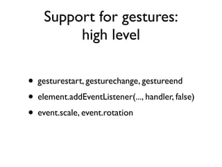 Apple demo - transitions
     and JavaScript




        Source code
 