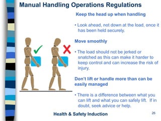 Has Handling Staff EHS induction presentation.ppt.... | PPT