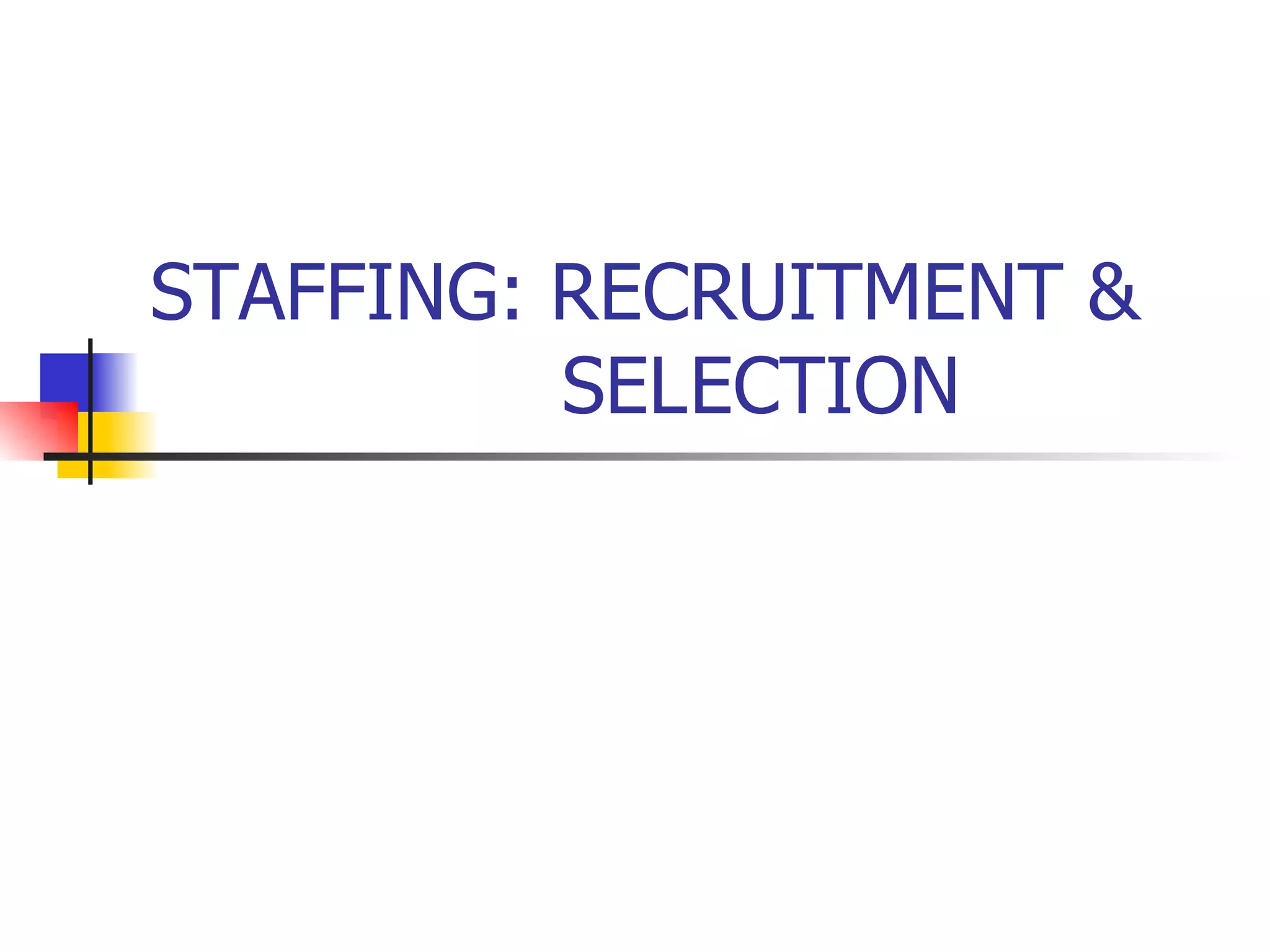 Staffing | PPT