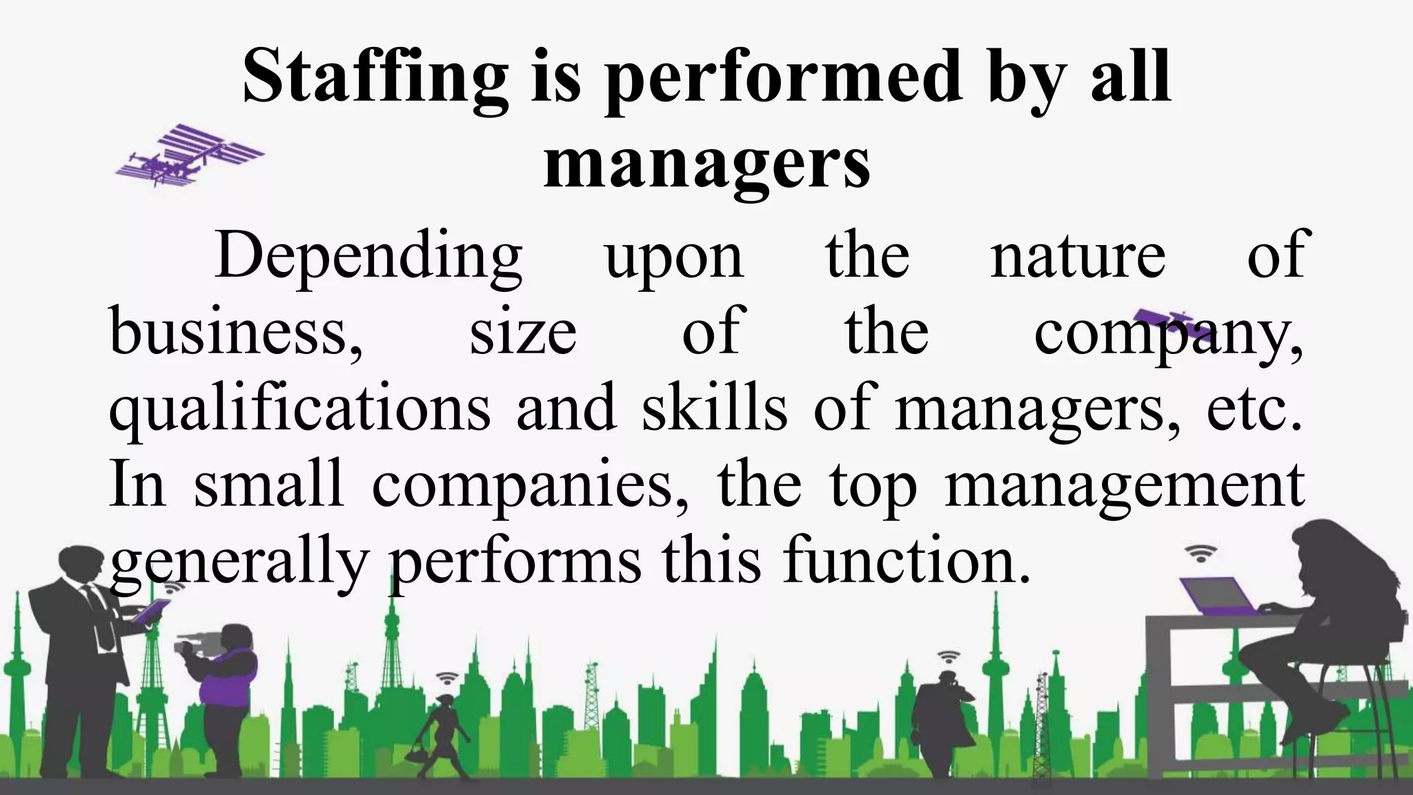 Staffing (Organizational Management) | PPTX