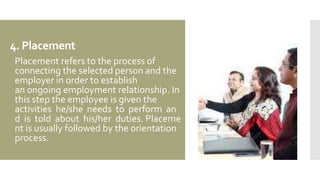 Job Placement Process Staffing | PPTX
