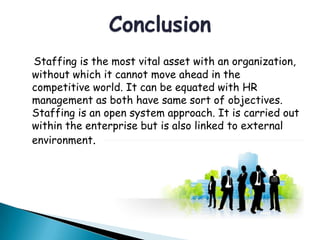Staffing - Management | PPTX