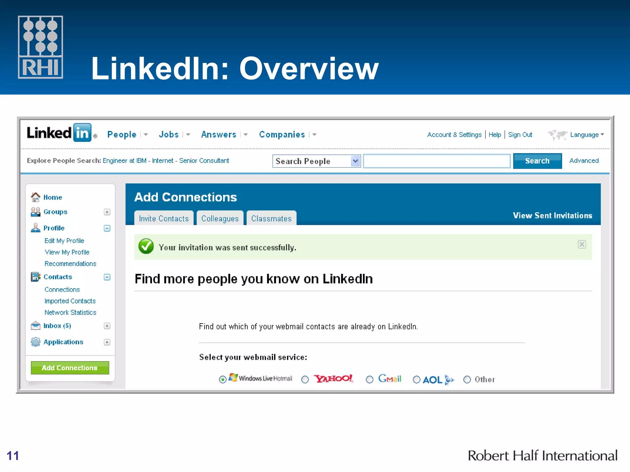 LinkedIn: Overview 