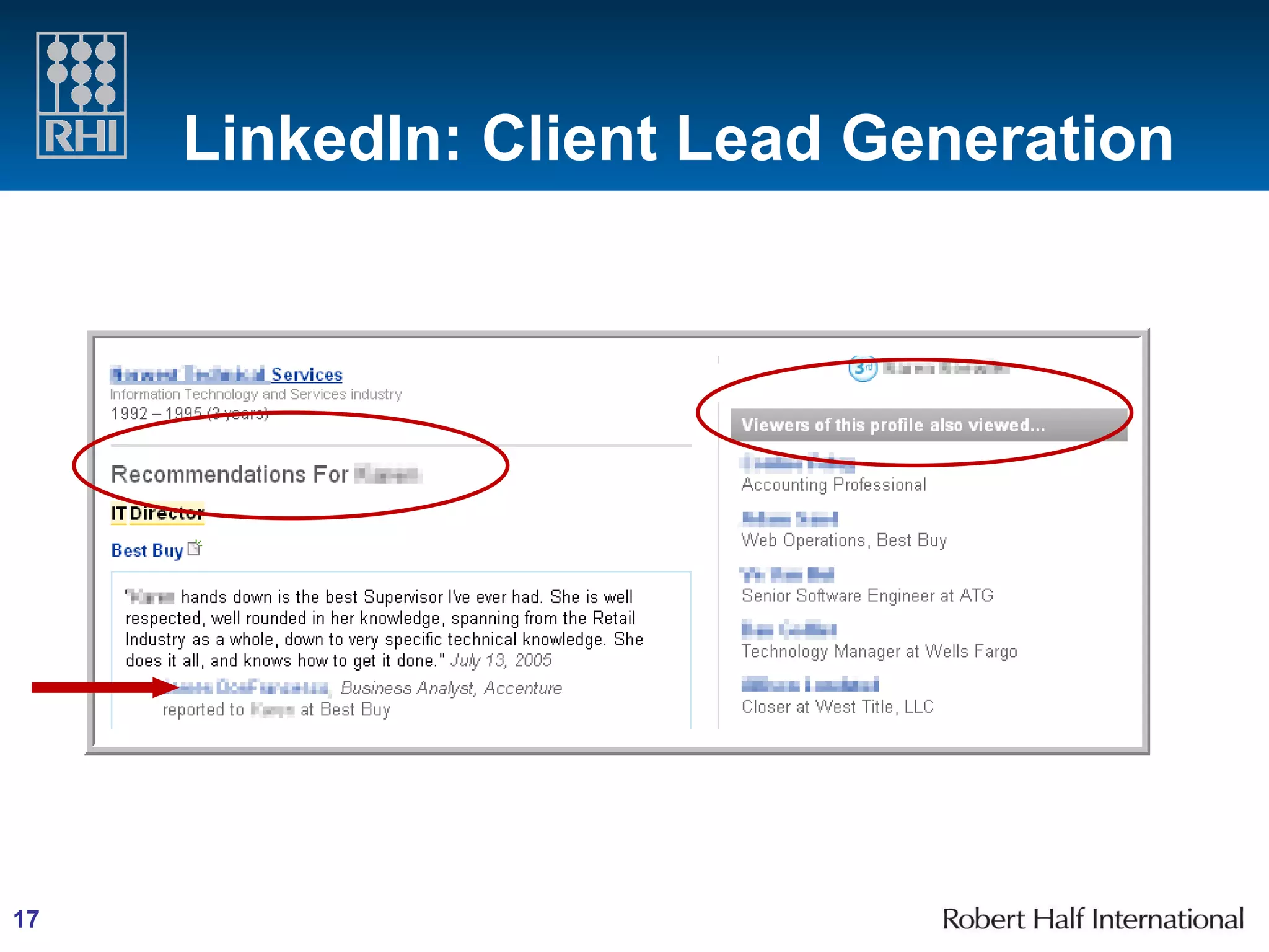 LinkedIn: Client Lead Generation 