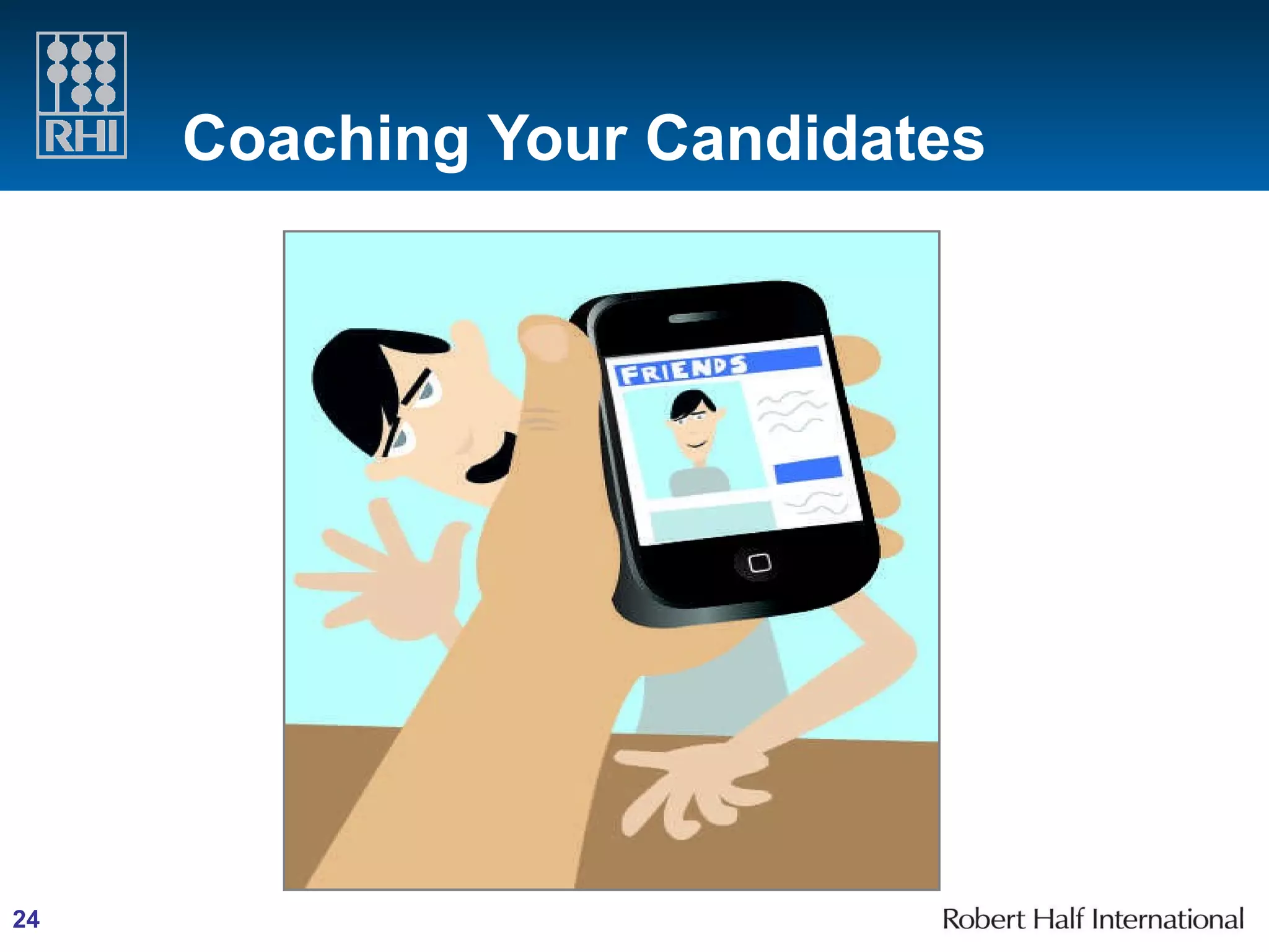 Coaching Your Candidates 