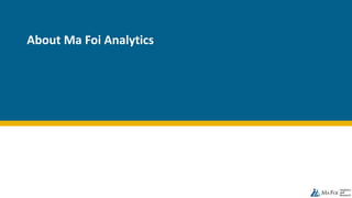 About Ma Foi Analytics
 