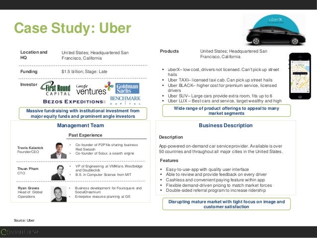 staffing industry coventure industry deck uber case study