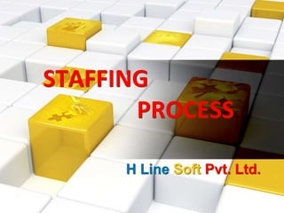 STAFFING
PROCESS
H Line Soft Pvt. Ltd.
 