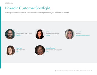 LinkedIn Customer Spotlight
Thank you to our incredible customers for sharing their insights and best practices!
Anu Datta...