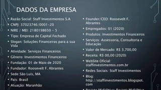 Staff Investimentos