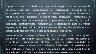 Staff Investimentos