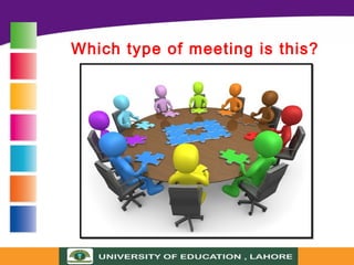 Which type of meeting is this?
 