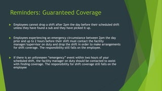 Reminders: Hours
 Building Hours
 Regular
 Monday-Thursday: 6am-midnight
 Friday: 6am-11pm
 Saturday: 10am-8pm
 Sunday: 1-10pm
 Break Hours (Thanksgiving, Christmas, etc.)
 Monday-Friday: 6am-8pm
 Saturday: 10am-8pm
 Sunday: 1-8pm
 