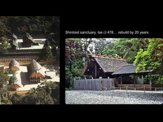 Shintoist sanctuary, Ise /J 478… rebuild by 20 years
 