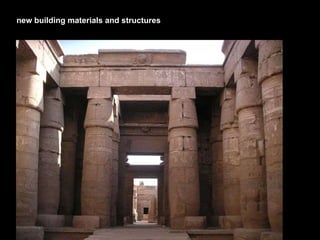 new building materials and structures
 