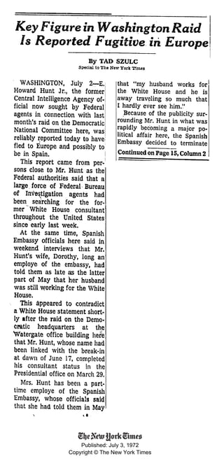 Published: July 3, 1972
Copyright © The New York Times
 