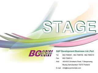 Stage 2012