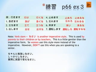 Stage 3 B Minna L33 Imperative And Prohibitive Stage 3 B Minna L33 Imperative And Prohibitive