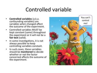 Controlled Variable Science