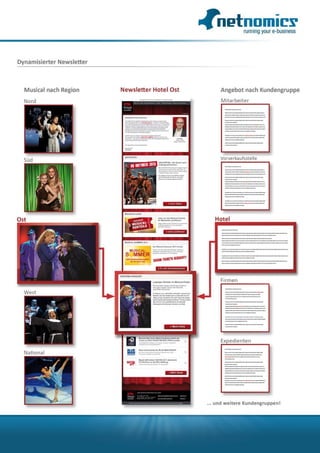 B2B Segmentierung und Dynamisierung Stage Entertainment