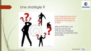 Une stratégie ?
Une infographie qui en dit
long sur la présence des
entreprises françaises sur
le Web
49% de TPE-PME n’ont...