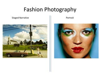 Fashion Photography Staged Narrative Portrait 