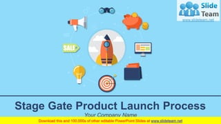 Stage Gate Product Launch Process
Your Company Name
 