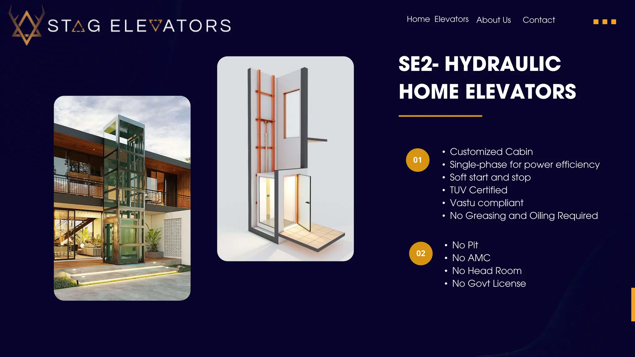 Stag Elevators | Leading Home Elevator Company in India | PPTX