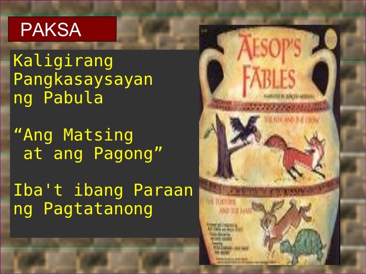 Ang Matsing at Pagong