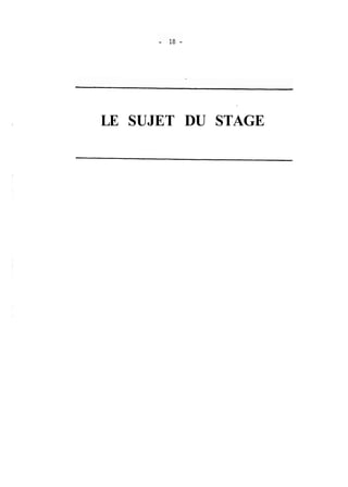 Stage marcenac