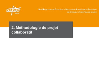 25
2. Méthodologie de projet
collaboratif
 