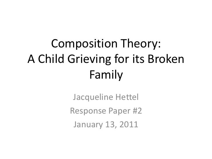 thesis statement about broken family