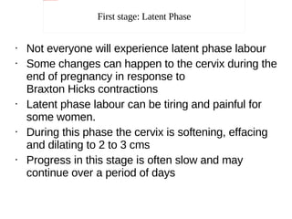Stages Of Labour