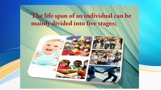 STAGES IN HUMAN DEVELOPMENT.a progressive series of changes that occur ...