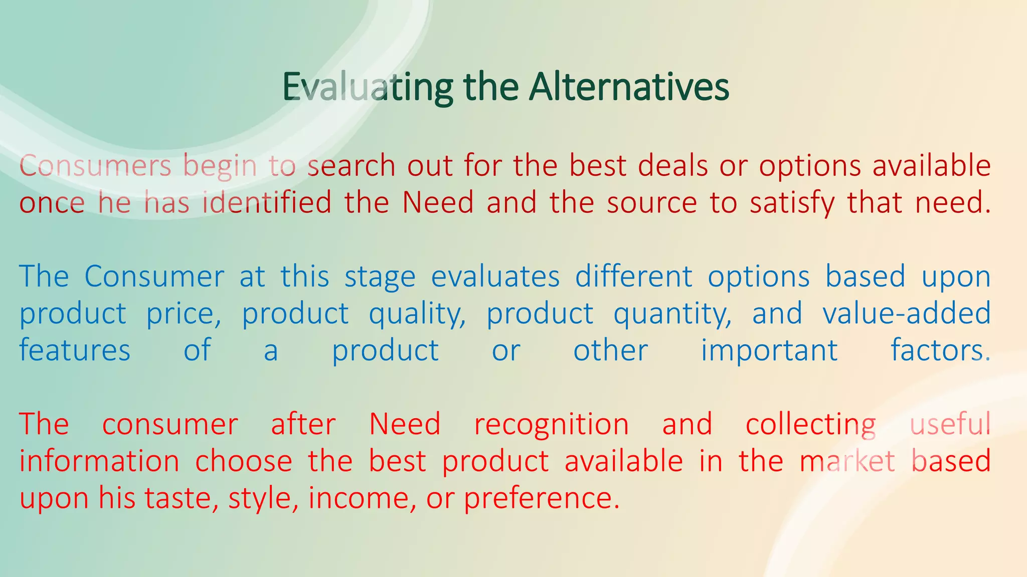 Stages of consumer buying behaviour | PPTX