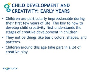 Stages of Creativity in Child Development and Arts Education | PDF