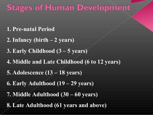😍 Phases Of Human Development Growth Stages 1 Infancy And Early