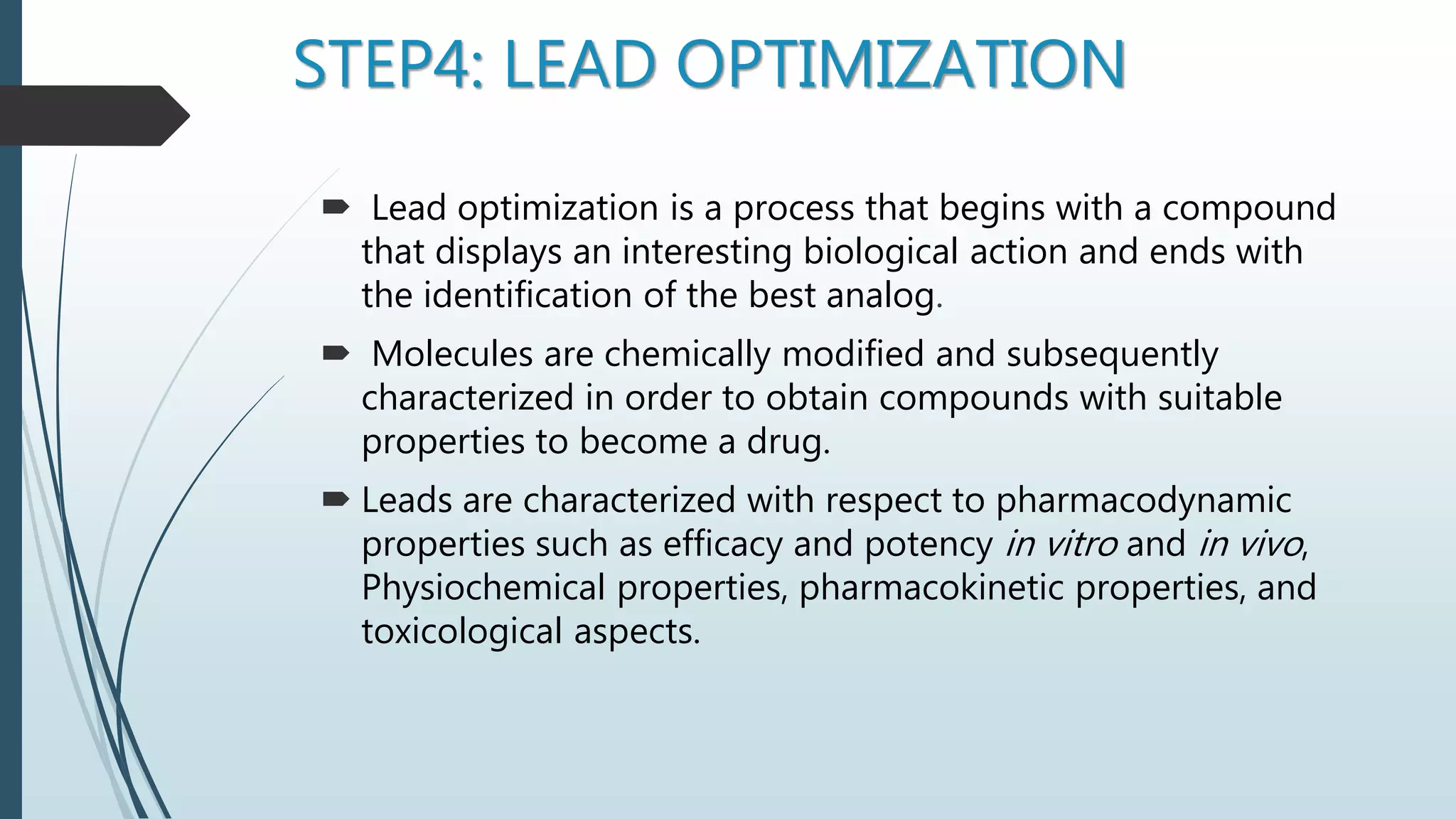 Stages of drug development | PPTX