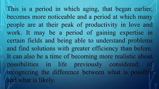 STAGES OF LIFE | PPTX