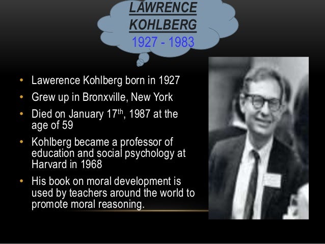 an analysis of the theory of lawrence kohlberg An analysis of lawrence kohlberg's stages of moral development on evolution learning theory evolution of learning theory, theory of moral development, lawrence. an analysis of the theory of lawrence kohlberg An analysis of lawrence kohlberg's stages of moral development on evolution learning theory evolution of learning theory, theory of moral development, lawrence.