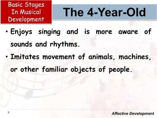 Stages of musical development | PPTX