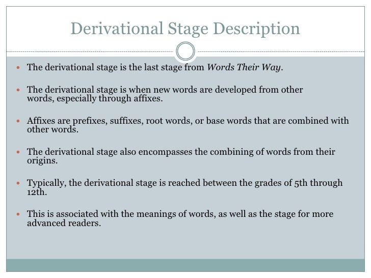 Words Their Way Stages Chart