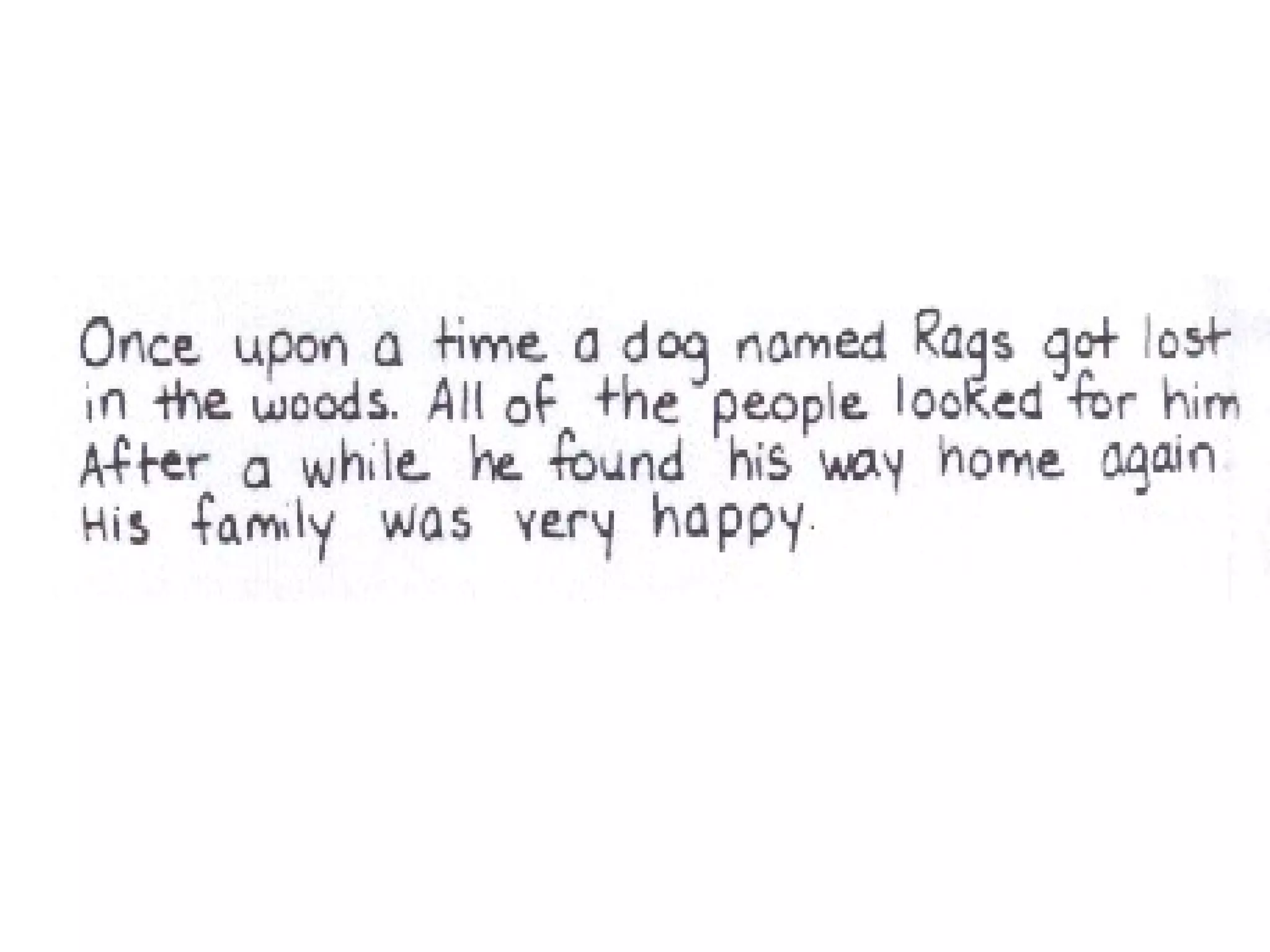 Stages of Writing Development