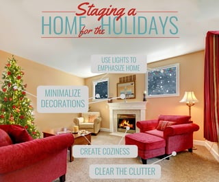 Staging a home for holidays