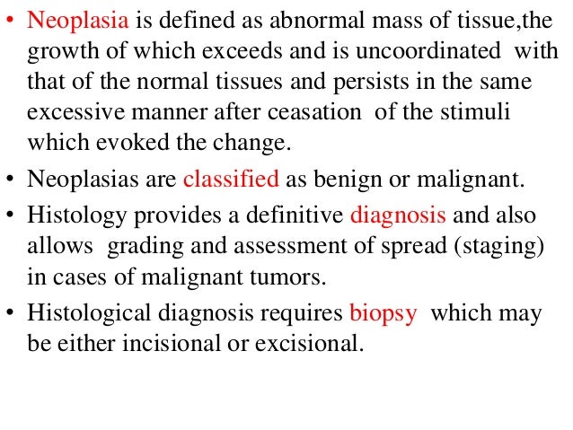 Staging and grading of tumors