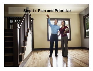 Step 1: Plan and Prioritize
 